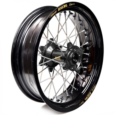 Rueda completa Haan Wheels aro negro 17-5,00 buje negro 1 36309/3/3 1 36309/3/3