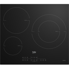 Beko HIIS63206M hobs Negro Integrado 58 cm Con placa de inducción 3 zona(s)