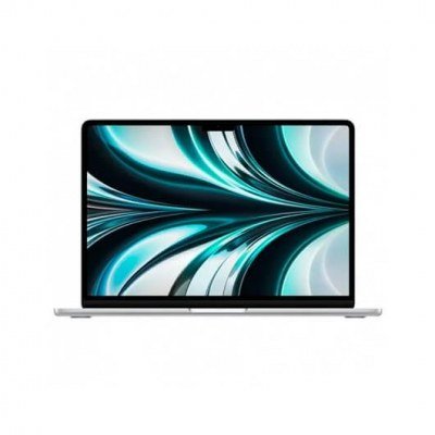 Portatil apple macbook air 13 mba 2022 silver m2 tid - chip m2 8c - 8gb - ssd 512gb - gpu 10c - 13.6pulgadas mly03y - a