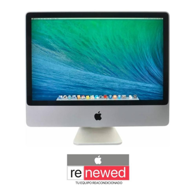 Renewed apple imac 20 pulgadas mid 2007 - core2duo - 2.4ghz - 4gb - 320gb sata - macoc x yosemite - grado a