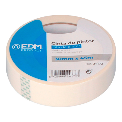Cinta de pintor 45m x 30mm edm kreep