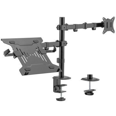 EWENT SOPORTE DE MONITOR 32 CON SOPORTE PARA PORTÁTIL