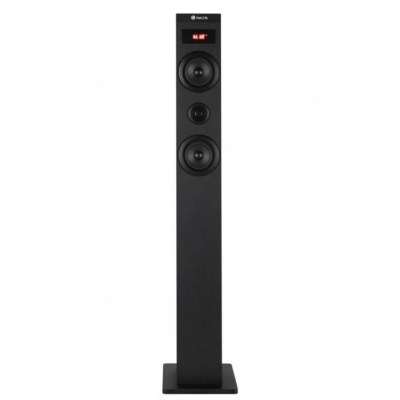 Altavoz torre ngs sky charm 2.1 negro - 80w - usb - bluetooth - radio fm - aux