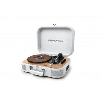 MT-201 WW tocadisco Blanco Automático
