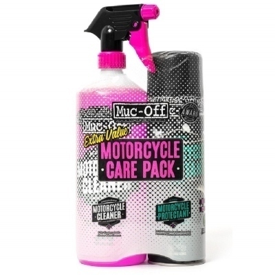 Kit duo de cuidado moto (Motorcycle Protectant + Cleaner) Muc-Off Care Pack 625