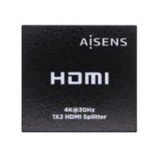 Splitter Aisens 4k Uhd 2xhdmi Negro