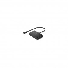 Belkin AVC018BTBK hub de interfaz USB Tipo C 10000 Mbit/s Negro