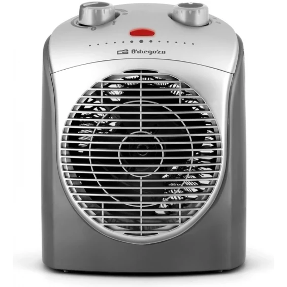 Calefactor vertical Orbegozo FH 5021, 2.200 W, gris - imagen 2