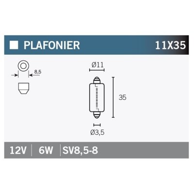 Caja de 10 lámparas OSRAM 6486X 6486X