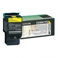 TONER LEXMARK AMARILLO RETURN C540/43/44 X543/544