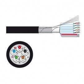 Rollo de cable 5 cables datos de 2 conductores Fonestar CH-124