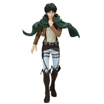 Figura banpresto shingeki no kyojin ataque a los titanes grandista eren yeager 28cm