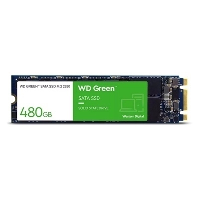 Disco duro interno solido hdd ssd wd western digital green wds480g3g0b 480gb m.2 sata 3