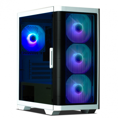 CAJA ZALMAN M4 MATX 4 X VENT 120MM ARGB 2XUSB 3.0 BLANCO S/N FUENTE