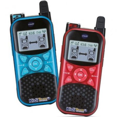 Walkie talkie VTech KidiTalkie Explorer - Rojo y azul