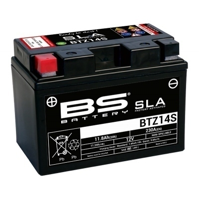 Batería BS Battery SLA BTZ14S (FA) 300638-1