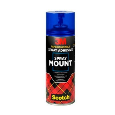 SCOTCH Adhesivo reposicionable Spray Mount en aerosol 400ml