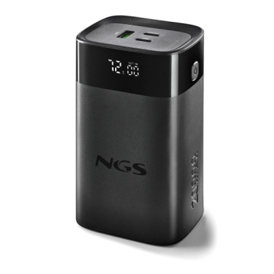 NGS TWIX20 Powerbank 20000mAH 65W PD y QC - USB-A, USB-C - Color Negro