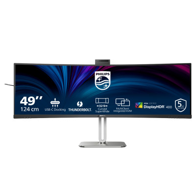 49B2U6903CH/00 pantalla para PC 124 cm (48.8) 5120 x 1440 Pixeles Dual QHD LCD Gris