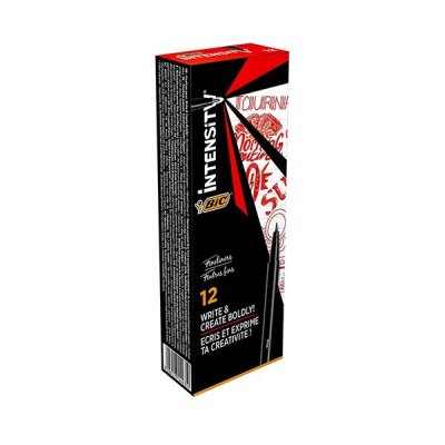 BIC Rotulador Intensity Fine punta fina rojo