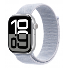 Apple Watch Series 10 OLED 46 mm Digital 416 x 496 Pixeles Pantalla táctil Plata Wifi GPS (satélite)