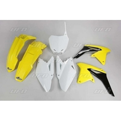 UFO Plastic Kit OEM Color Yellow/Black/White Suzuki RM-Z450 SUKIT412@999