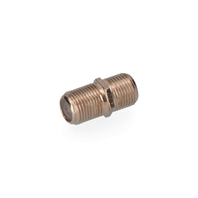 Conector empalmador f macho-macho parabólica retractilado