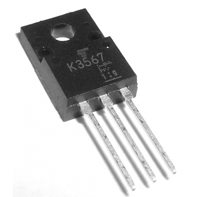 Transistor N-Mosfet 600V 3,5A 35W TO220F 2SK3567