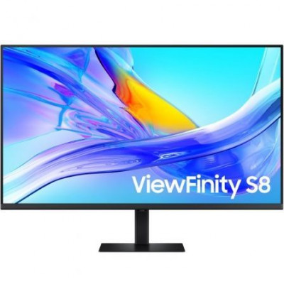 Monitor Profesional Samsung ViewFinity S8 S80UD S37D800UAU 37/ 4K/ Regulable en altura/ Negro
