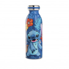Botella de agua enesco stitch azul 500 ml