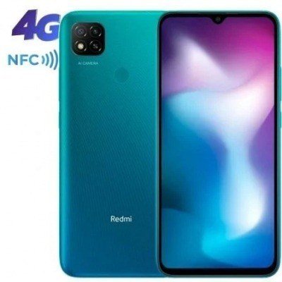 Smartphone Xiaomi Redmi 9C NFC 3GB/ 64GB/ 6.53/ Verde Aurora