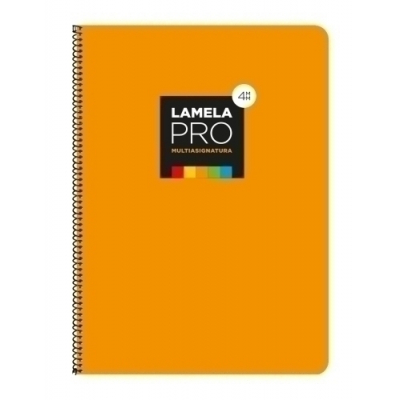 LAMELA BLOC t.DURA Fº 100h CDV. 4 NARANJ - Pack de 5 unidades