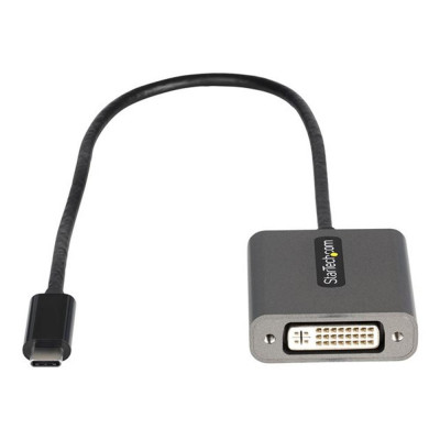 Adaptador usb tipo c a dvi - i startech 0.38m - macho - hembra - negro