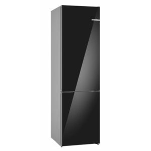 Frigorífico combi Bosch KGN39LBCF, 203 x 60 cm, No Frost, clase C, cristal negro