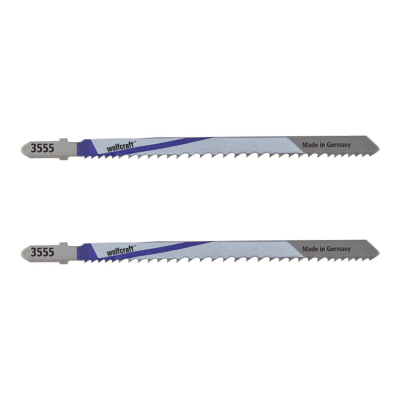 Hoja de sierra de calar bimetal 130 mm vástago t 2 uds