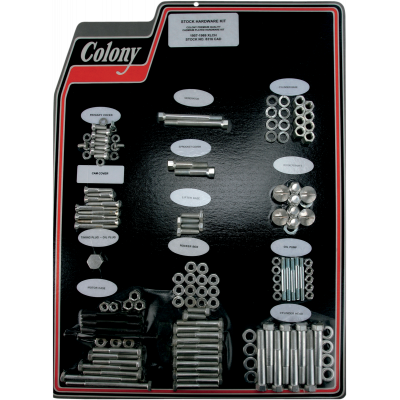 Kit completo tornillería de serie COLONY 8316 CAD