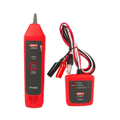 Tester Cable Red - UNI-T UT682D | RJ45 | PoE | Localizador | Pantalla