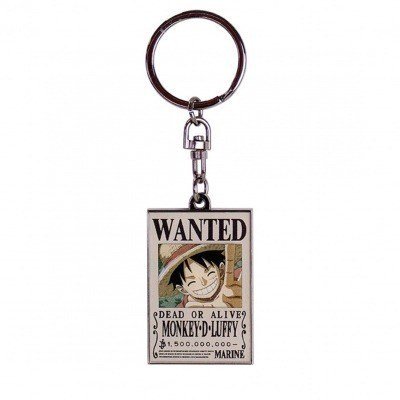 Llavero abysse one piece cartel de recompensa : luffy