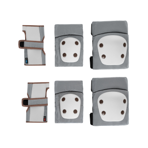 Protectores para rodillas y codos Gris