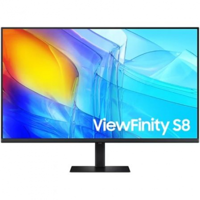 Monitor Profesional Samsung ViewFinity S8 S80D S37D802EAU 37/ 4K/ Regulable en altura/ Negro
