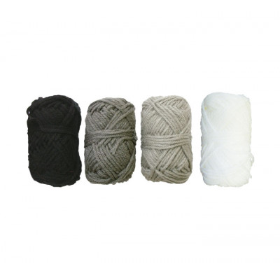 B.4UN OVILLOS LANA 8GR NIEFENVER GRIS 1100100