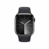 Apple Watch Series 9 Mrj83Ql/A 41Mm Silver Stainless Steel Case With Midnight Sport Band