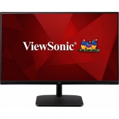 ViewSonic Monitor LED 24 IPS Full HD 1080p - Respuesta 4ms - 16:9 - HDMI, VGA - Angulo de Vision 178º - VESA 75x75mm