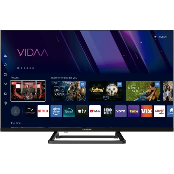 Televisor DLED Infiniton INTV-24VS590, 24 pulgadas, HD, Smart TV VIDAA, negro