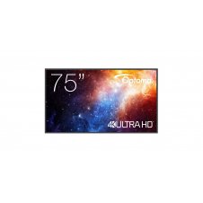 Optoma 3652RK ENI Monitor 65p 4K UHD Pantalla plana para señalización digital 190,5 cm (75
