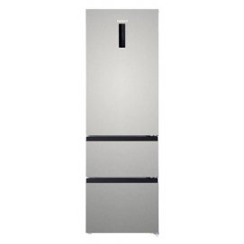 Frigorífico combi Corberó CFFDM421NFXINV, French Door, 3 puertas, 190.8 x 60 x 63 cm, No Frost, clase E, 273 kWh año, 39dB, 401 litros, Inverter,...