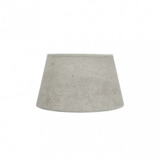 Pantalla Salma E27 Cemento Gris 30dx22dx17h Conica Abierta