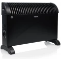 Convector Princess KA-5102, 2.000 W, 3 potencias, turbo, termostato regulable, negro