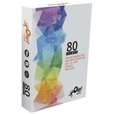 PAPEL A4 OLEF 80g 500h COPY - Pack de 5 unidades