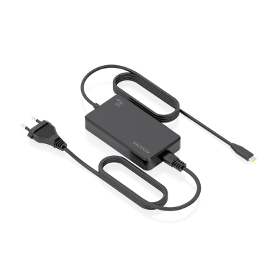 AISENS - CARGADOR DE SOBREMESA GaN 45W PD3.0 1XUSB-C 1.8M, NEGRO